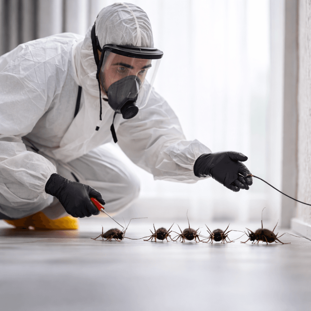 Professional pest control service